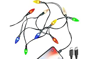 MACLARONX Charging Cable with Festive LED Lights