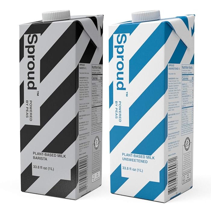 Buy SPROUD Vegan Pea Protein Milk Barista and Unsweetened Variety