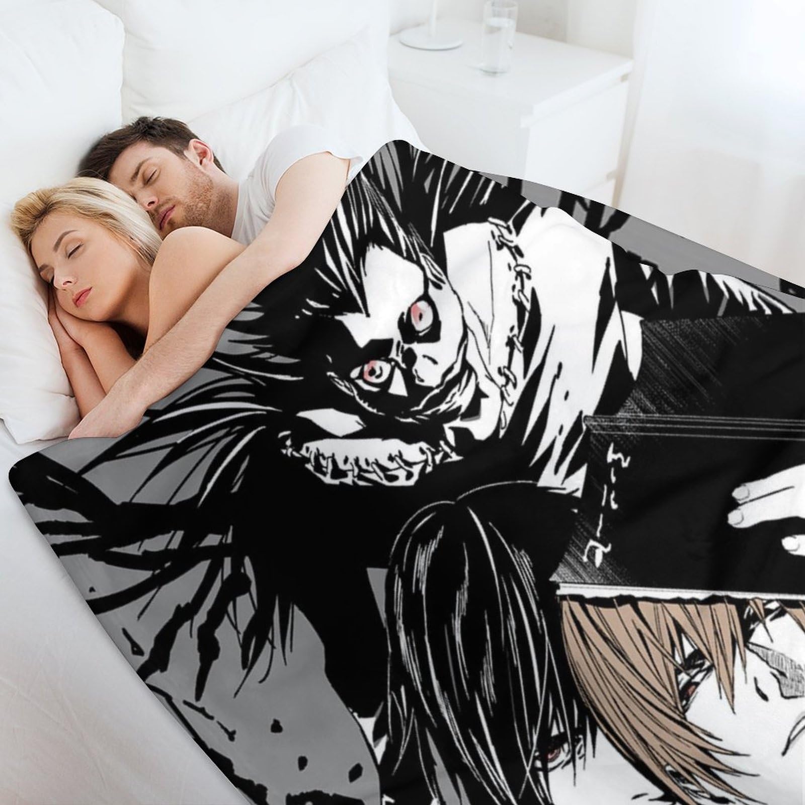 Amazon.co.jp: 毛布 『DEATH NOTE』デスノート 厚手 50