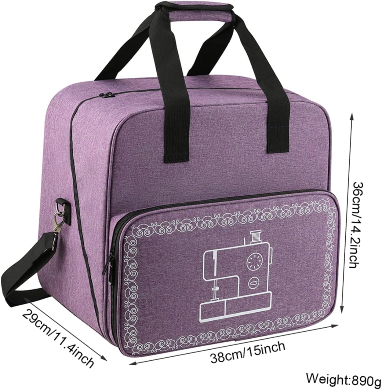 Sewing Machine Bag Oxford Cloth Storage Case Travel Carry Bag for Women