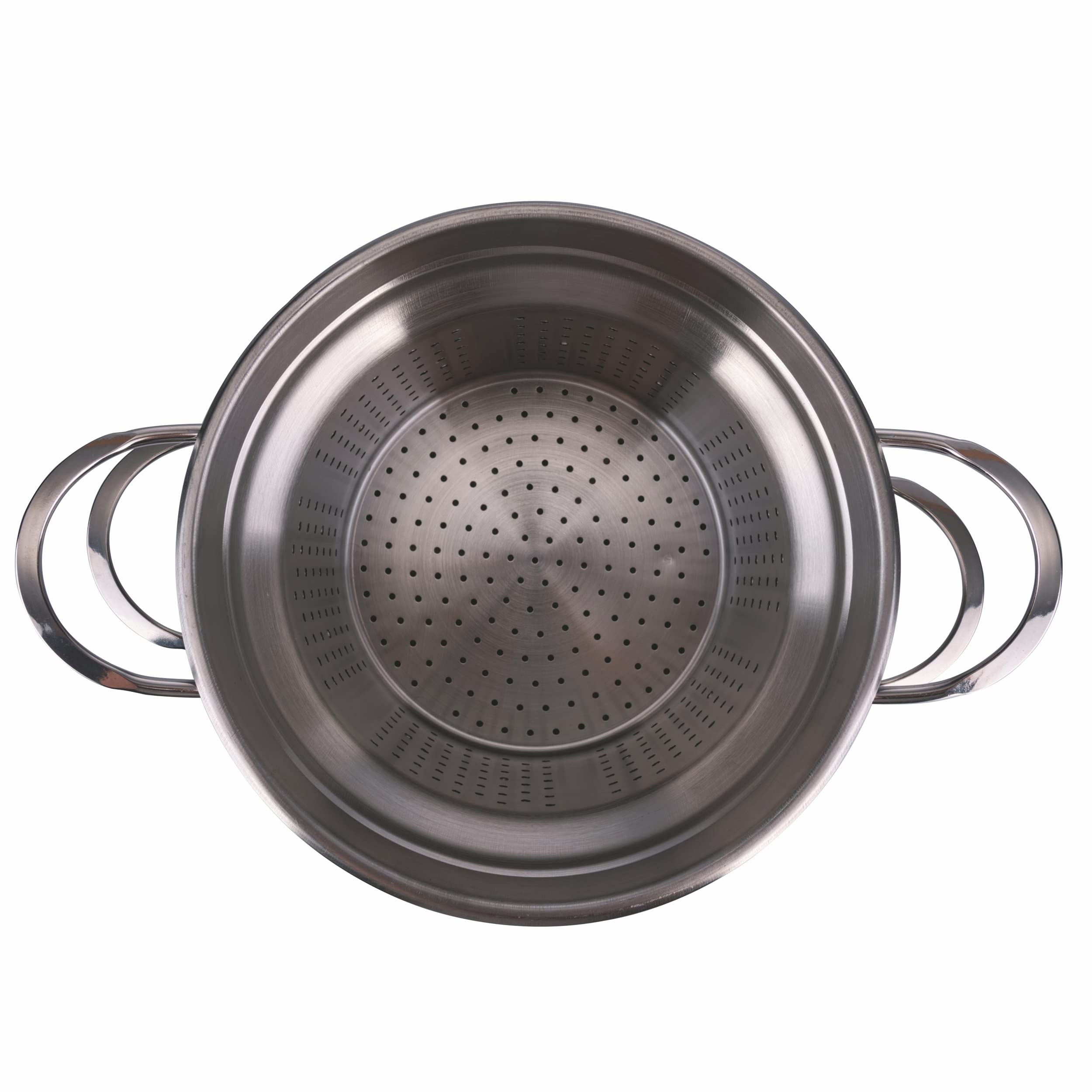 Spaghettiera 7 l con cestello e coperchio in vetro, in acciaio inox, SìChef