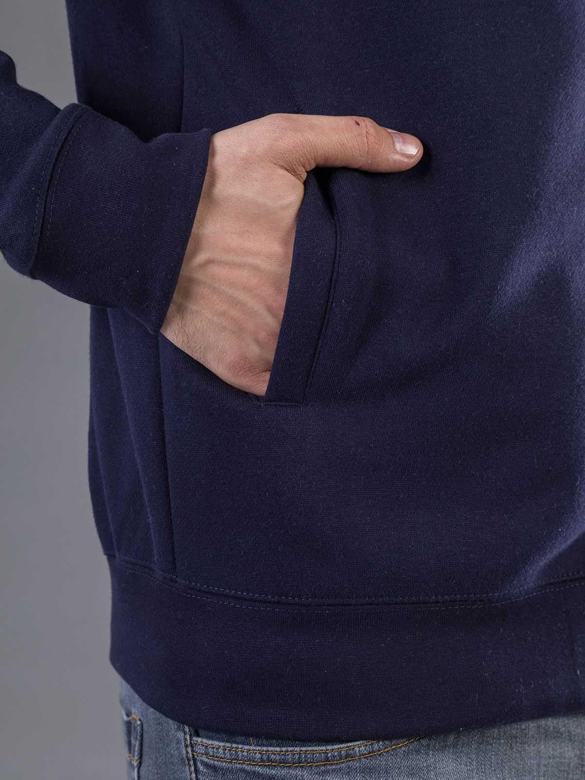 CHEMAGLIETTE! Felpa Uomo Zip Intera - Maglia Tuta Felpata Cotone, Felpe da Lavoro Maglie Senza Cappuccio Tinta Unita Stampabili, Polsini in Costina Basic Jacket Full Zip