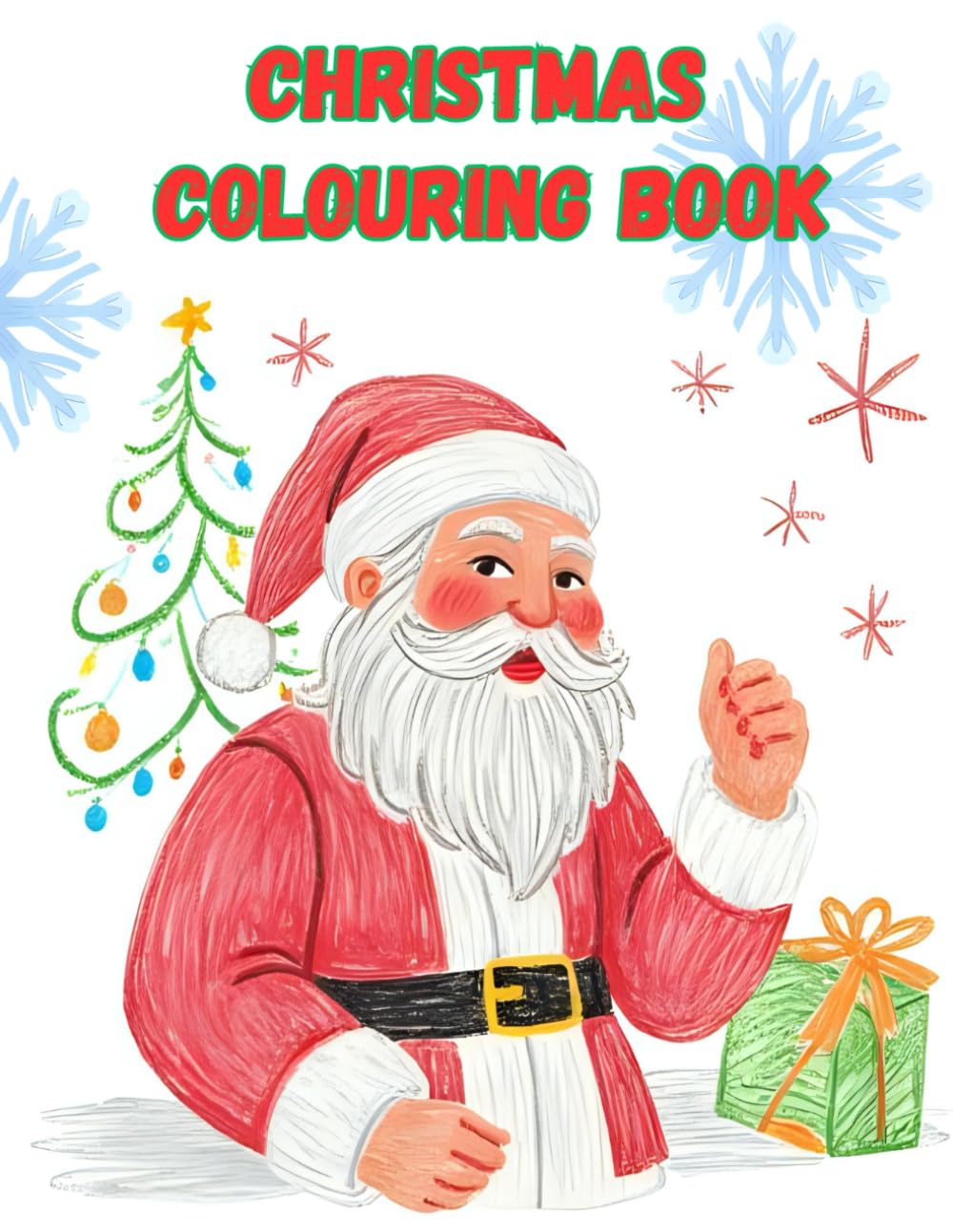 Christmas Colouring Book: Festive illustrations for your favourite magical season