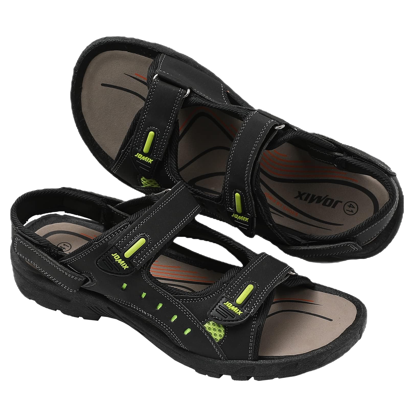 JOMIX Sandales Homme Sandales de Randonnée Sandales Homme d'été Chaussures de Marche Homme pour Extérieur Sport