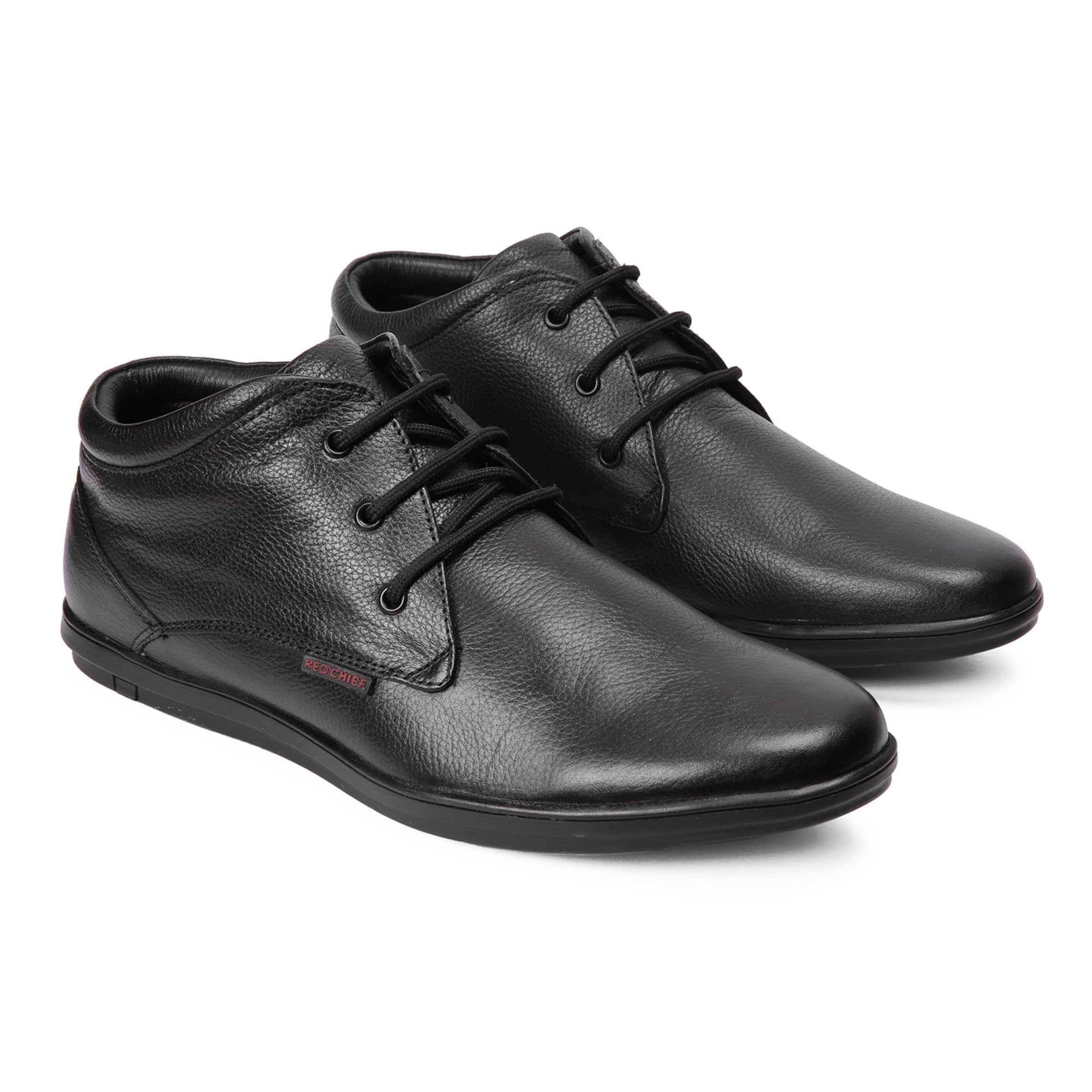 Genuine Leather Derby Lace Up |Formal Shoes for Men for Office | Rubber Sole-image-27