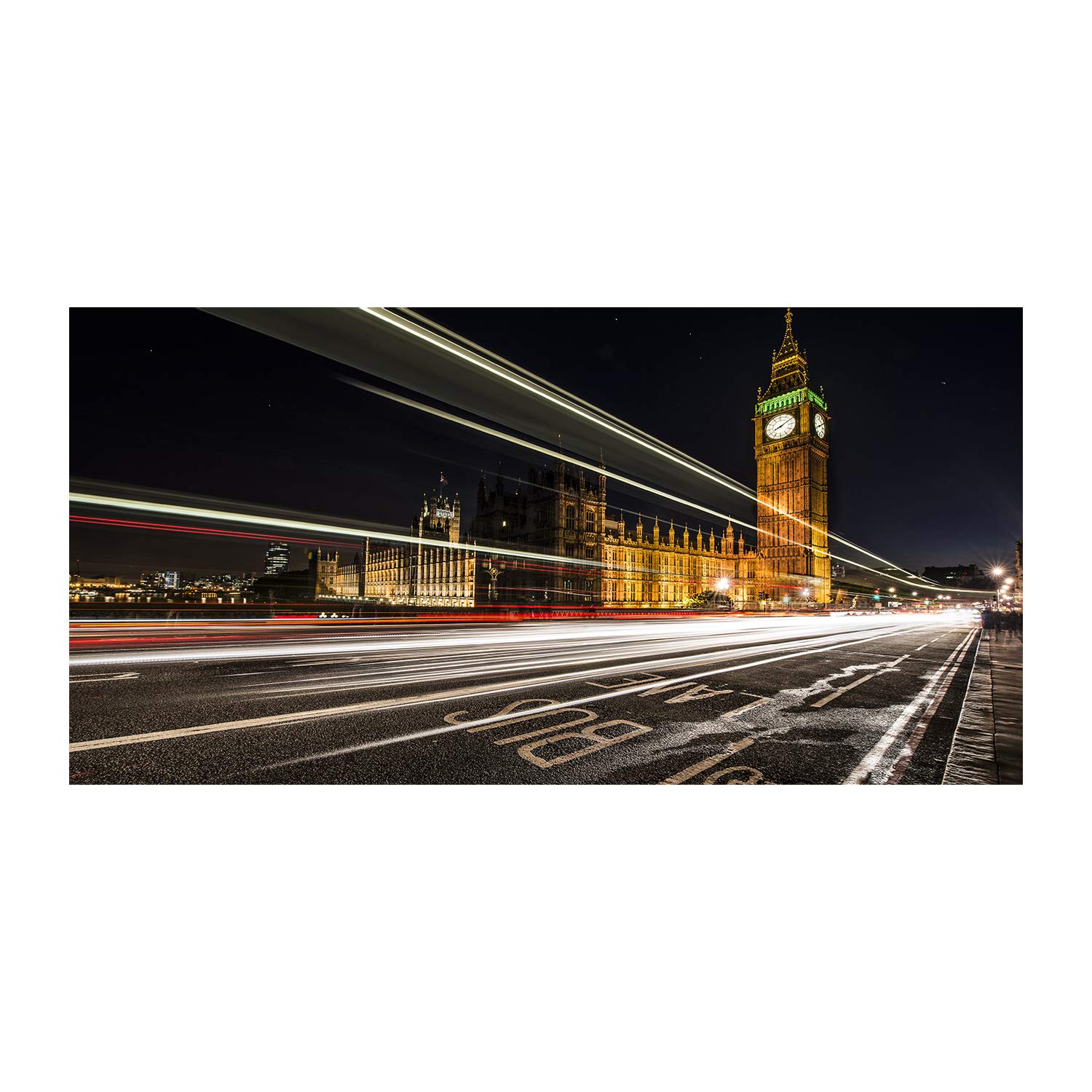 Tableau plexiglas Big Ben Londres Tulup 120x60cm pour décoration murale moderne