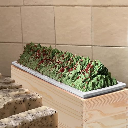 Miniatura 5 de Juego de 3, moldes para pan de jabón, moldes de jabón de 42 onzas para hacer jabón con cajas de madera, moldes de barra de jabón se pueden utilizar