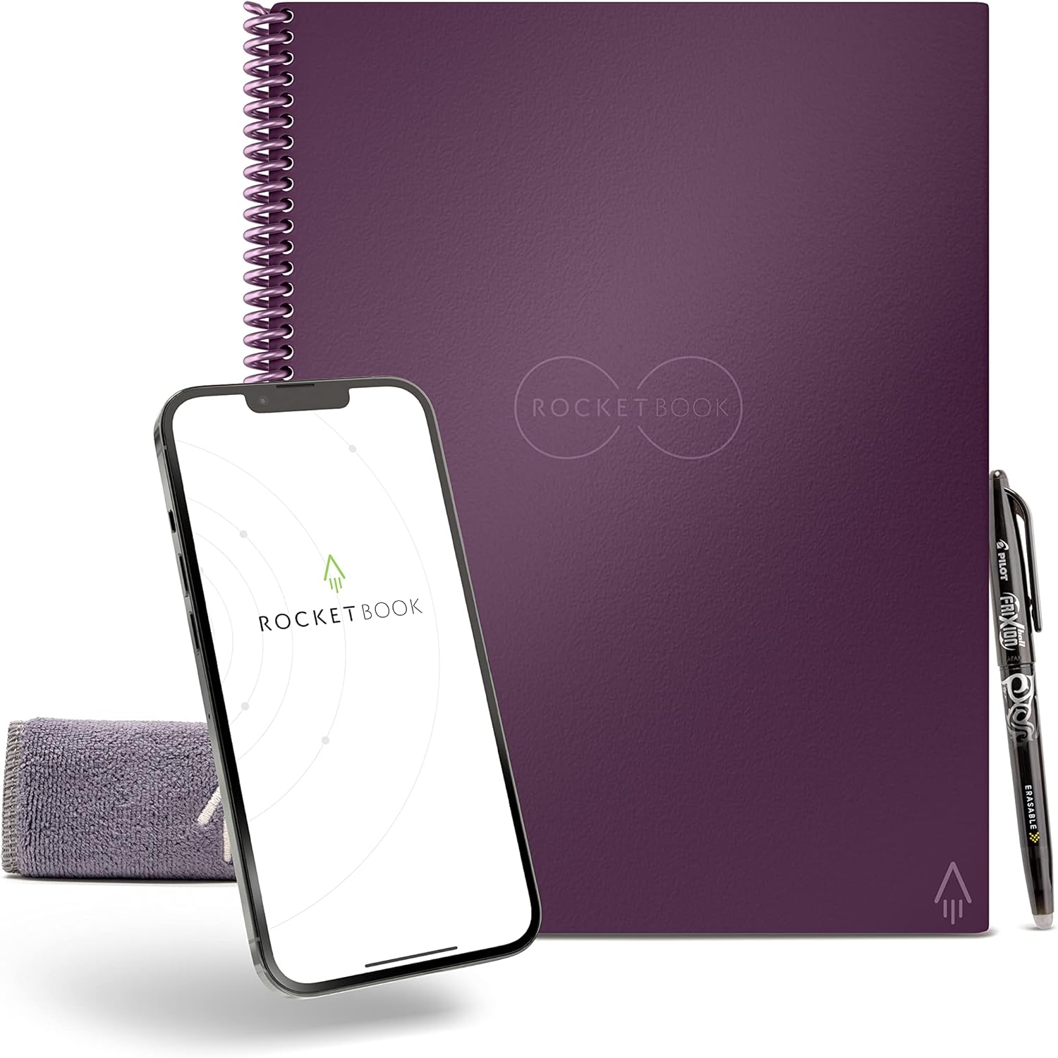Buy Rocketbook Smart Reusable Notebook Lined EcoFriendly Notebook