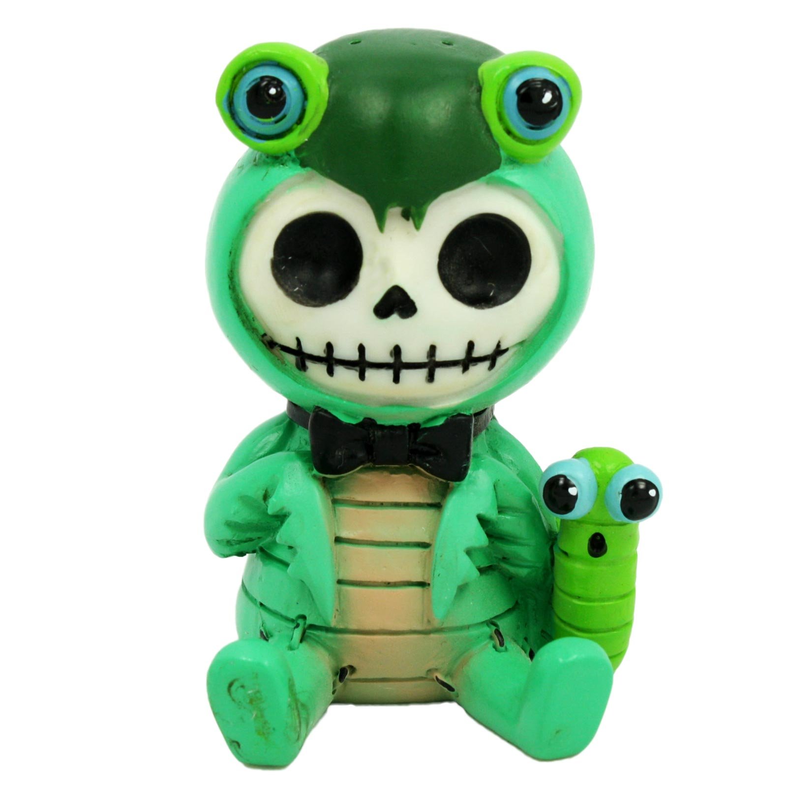YTC Summit International Furrybones Manny Skeleton Dressed in Praying Mantis Costume Halloween Figurine