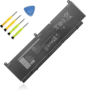 68Wh C903V Replacement Laptop Battery for Dell Precision 7550 7560 7750 7760 Workstation Type P44E P93F P44E001 P93F001 Series PKWVM 0CR72X 453-BBCQ 068N03 17C06 5667mAh 11.4V