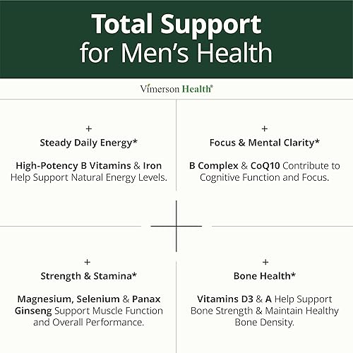 Miniatura 4 de Multivitamínico para hombres – Multivitamínicos y multiminerales esenciales para hombres 60 cápsulas líquidas con vitamina B12, A, D, C, zinc