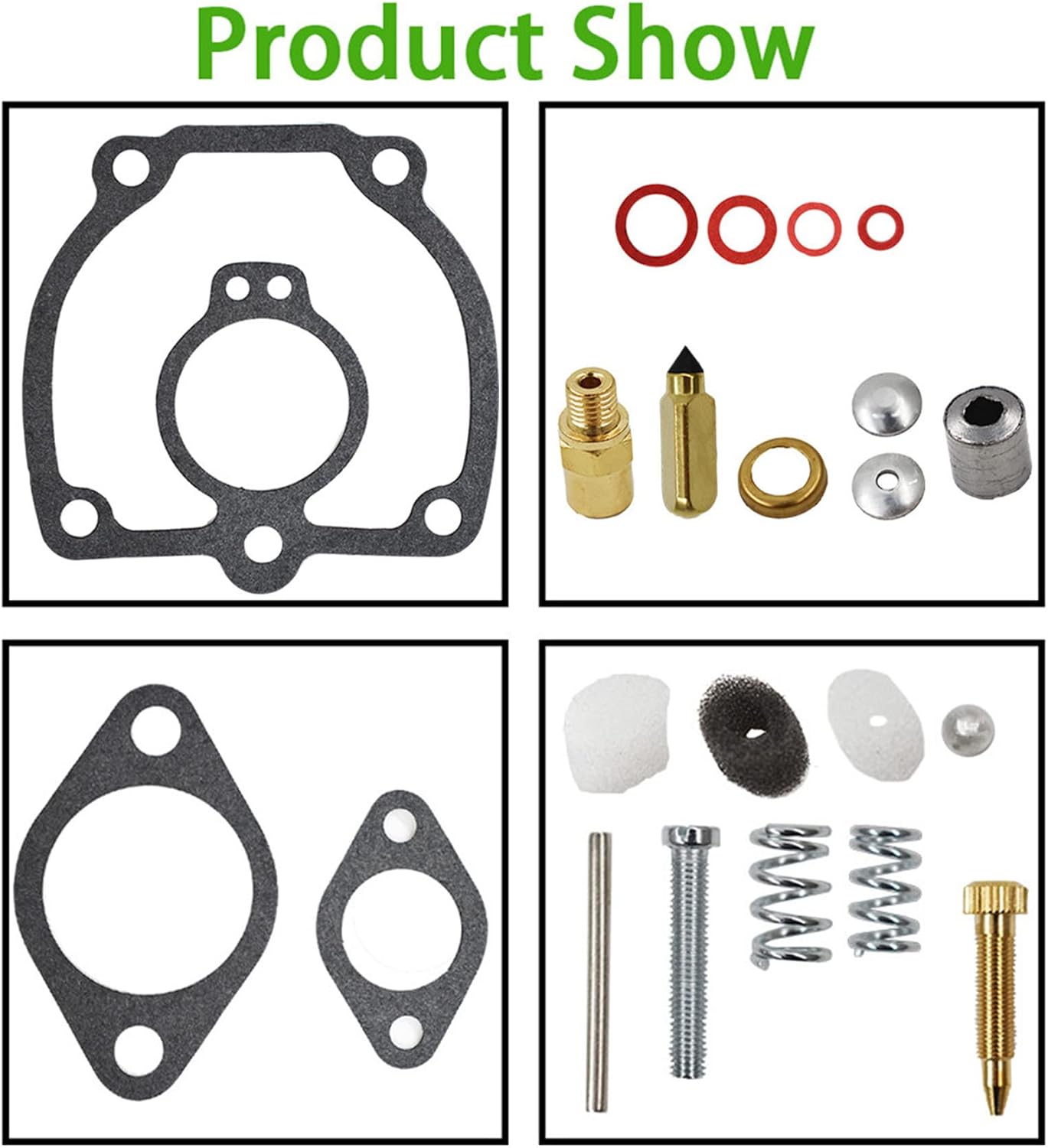 marddpair Carburetor Repair Kit Replacement for International IH Farmall Super H M W4 O4 W6 O6 Tractor