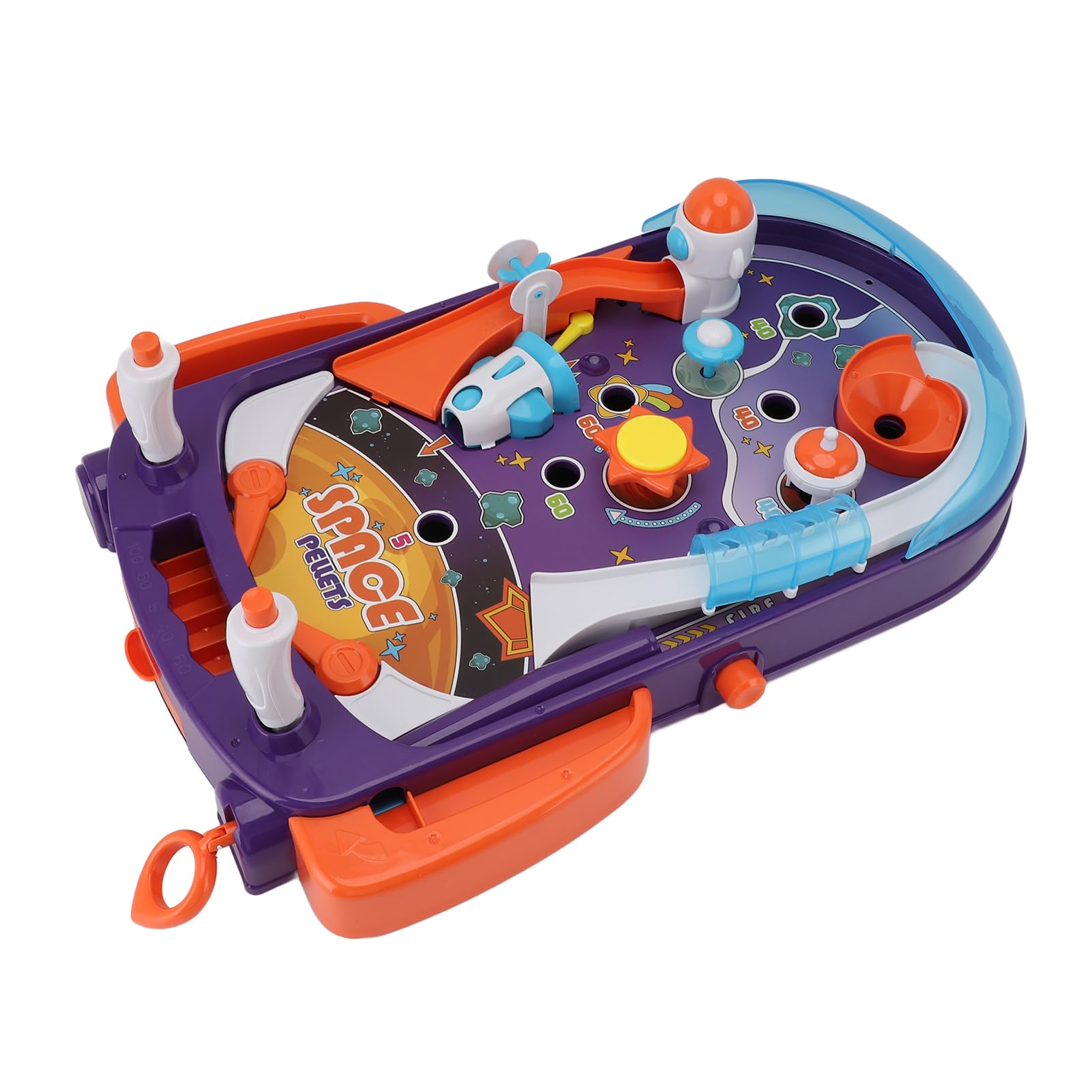EMUKOEP Juego de Mesa Interactivo de Máquina de Pinball para Entretenimiento y Aprendizaje 18,1 X 13 Pulgadas