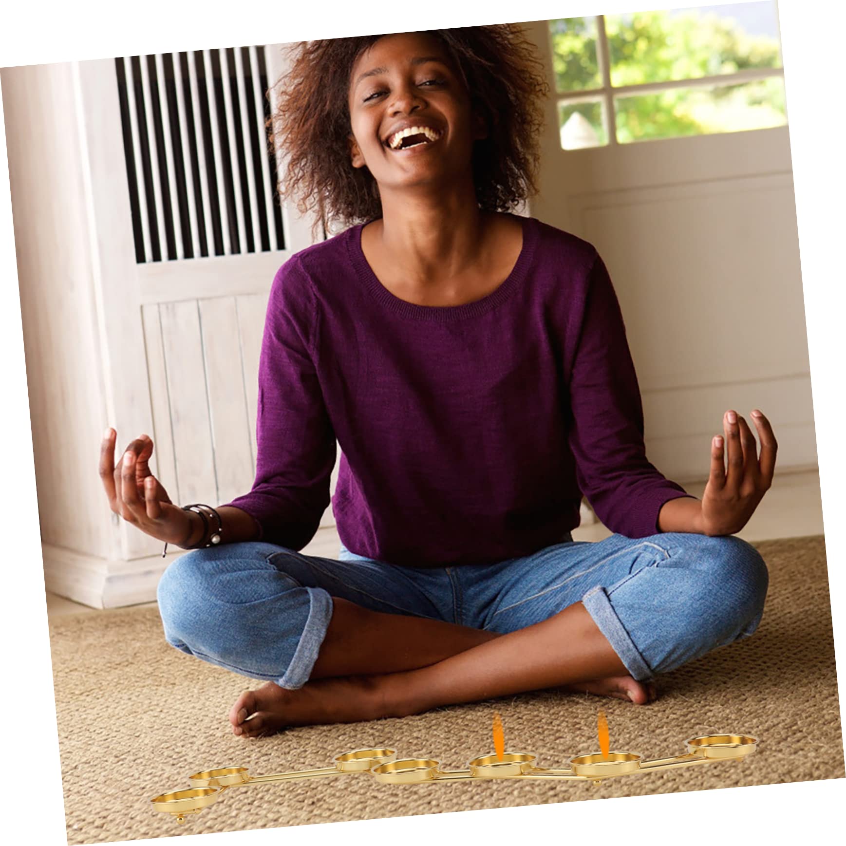 LIFKICH 1pc Butter Lamp Holder Buddha Worship Candleholder Home Decor Candle Holders Candlesticks Buddhist Candleholder Buddhist Tool Temple Adornment Buddha Ritual Candleholder Decorate