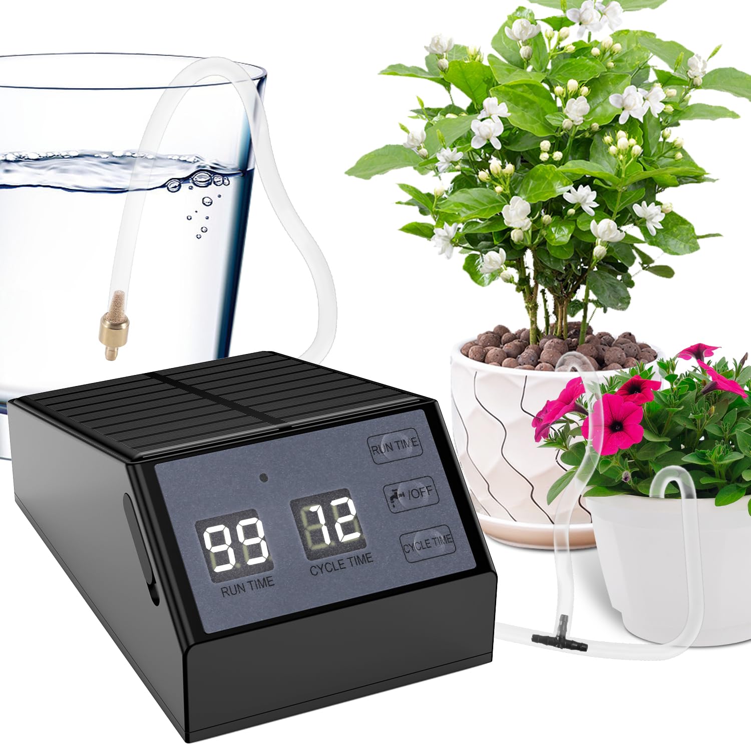 Photo 1 of Solar Powered LED Rope Lights - 40FT 8 Modes 100 LED Solar Outdoor Rope String Lights