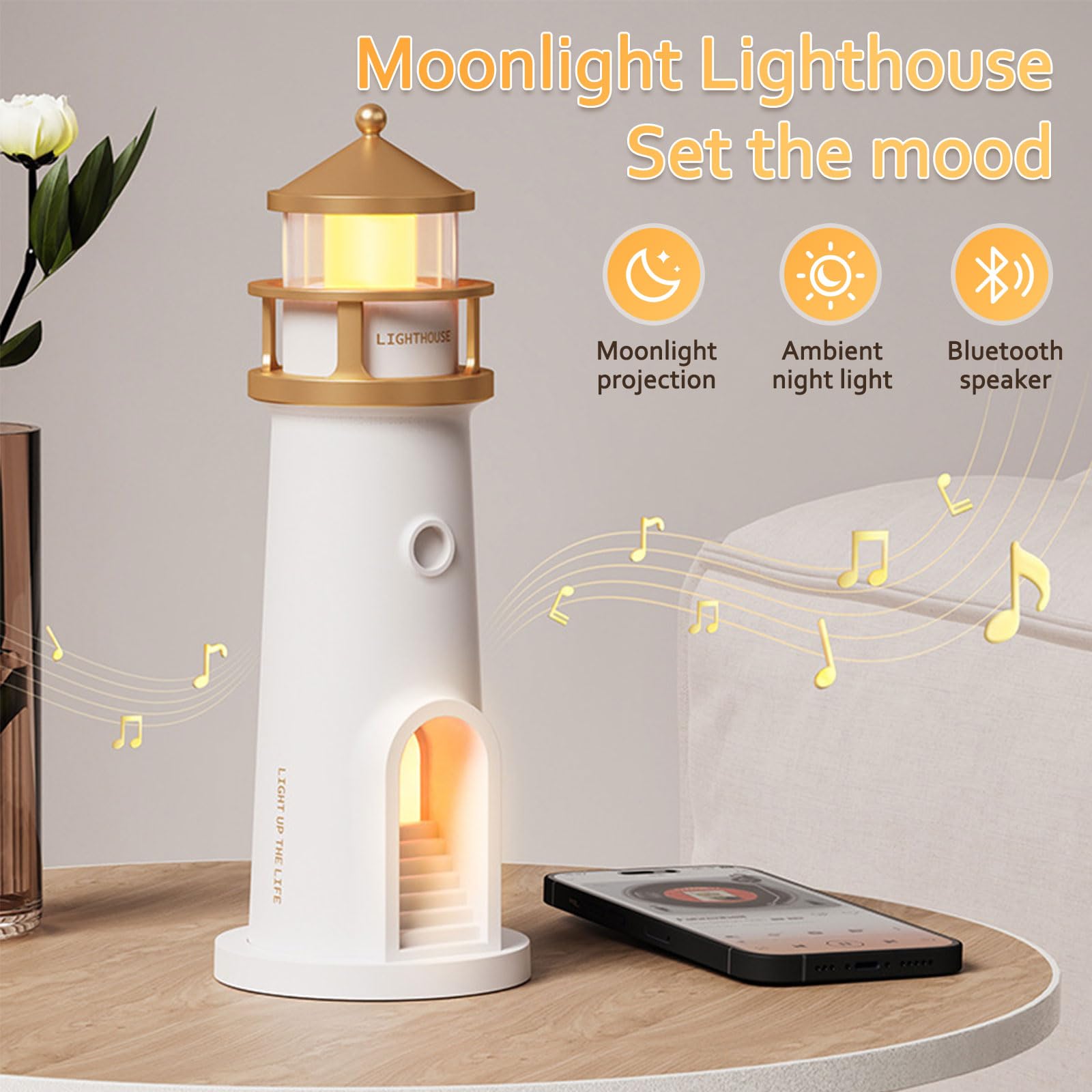 Kooduu luidspreker sfeerlamp (Deens design) - BV