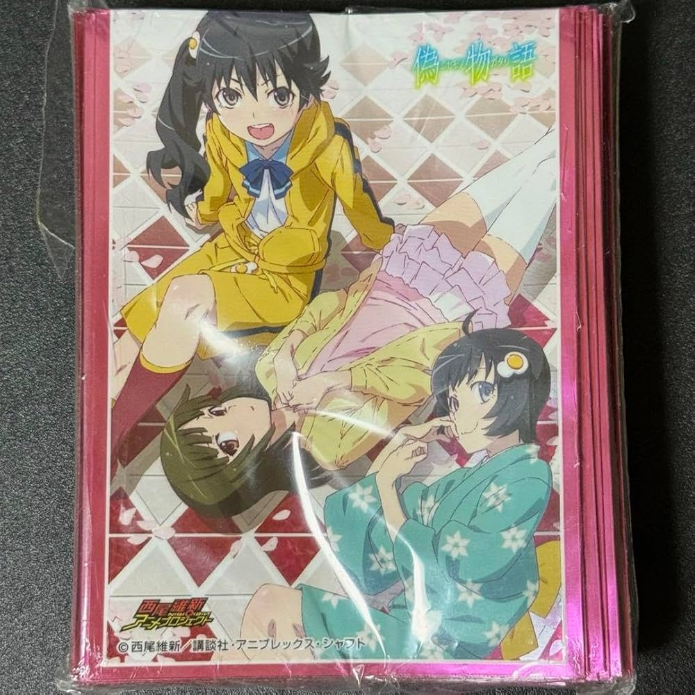 Amazon.co.jp: 025α スリーブ 偽物語 阿良々木火憐 月火 千石