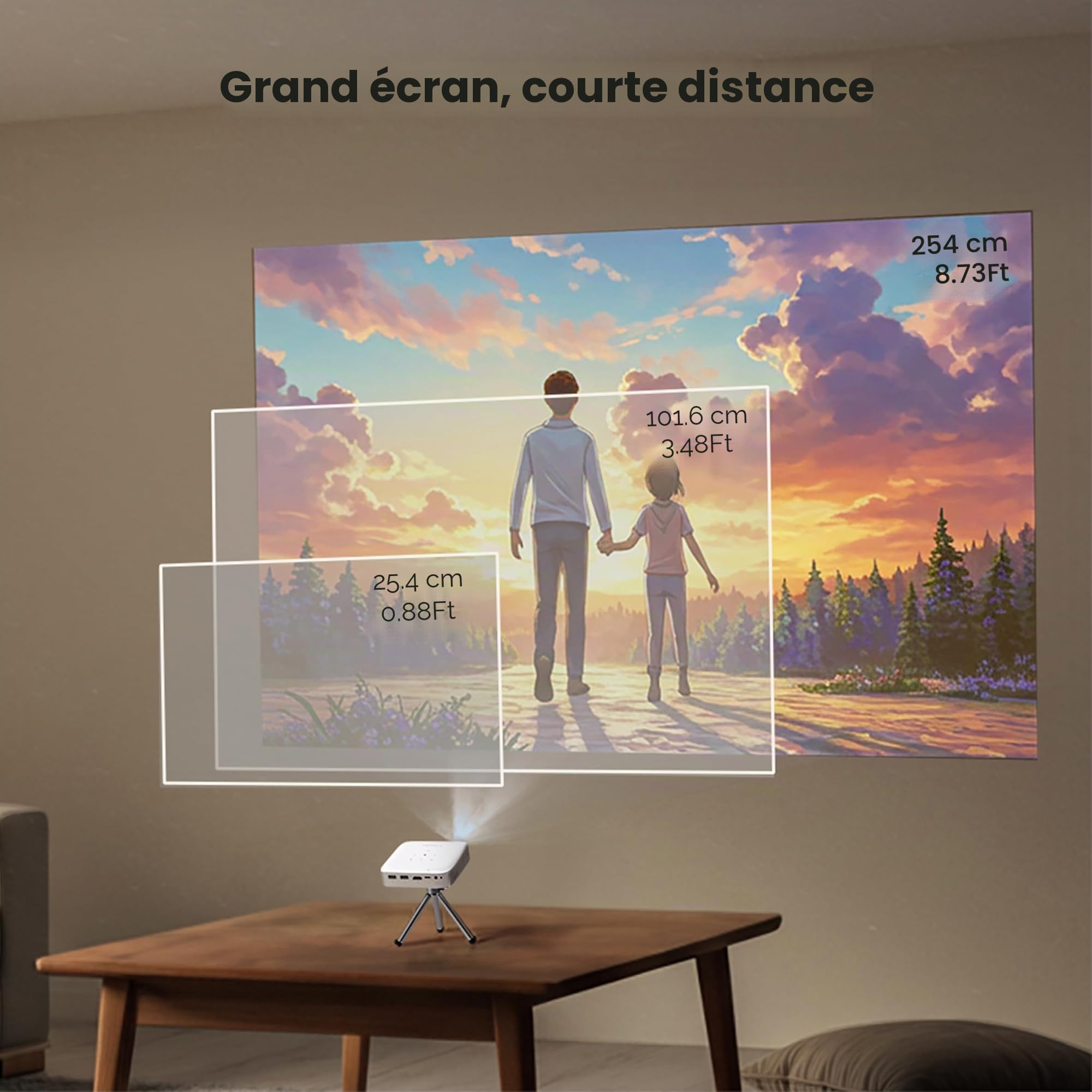 Caydo M1C Projecteur de Dessin pour Artistes avec Application dédiée
