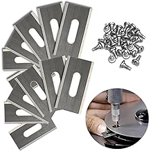 Replacement Robot Lawnmower Blades for Robotic Lawnmower, 32 Pack Lawn Mower Blades for Husqvarna Automower/Gardena Robotic Silver