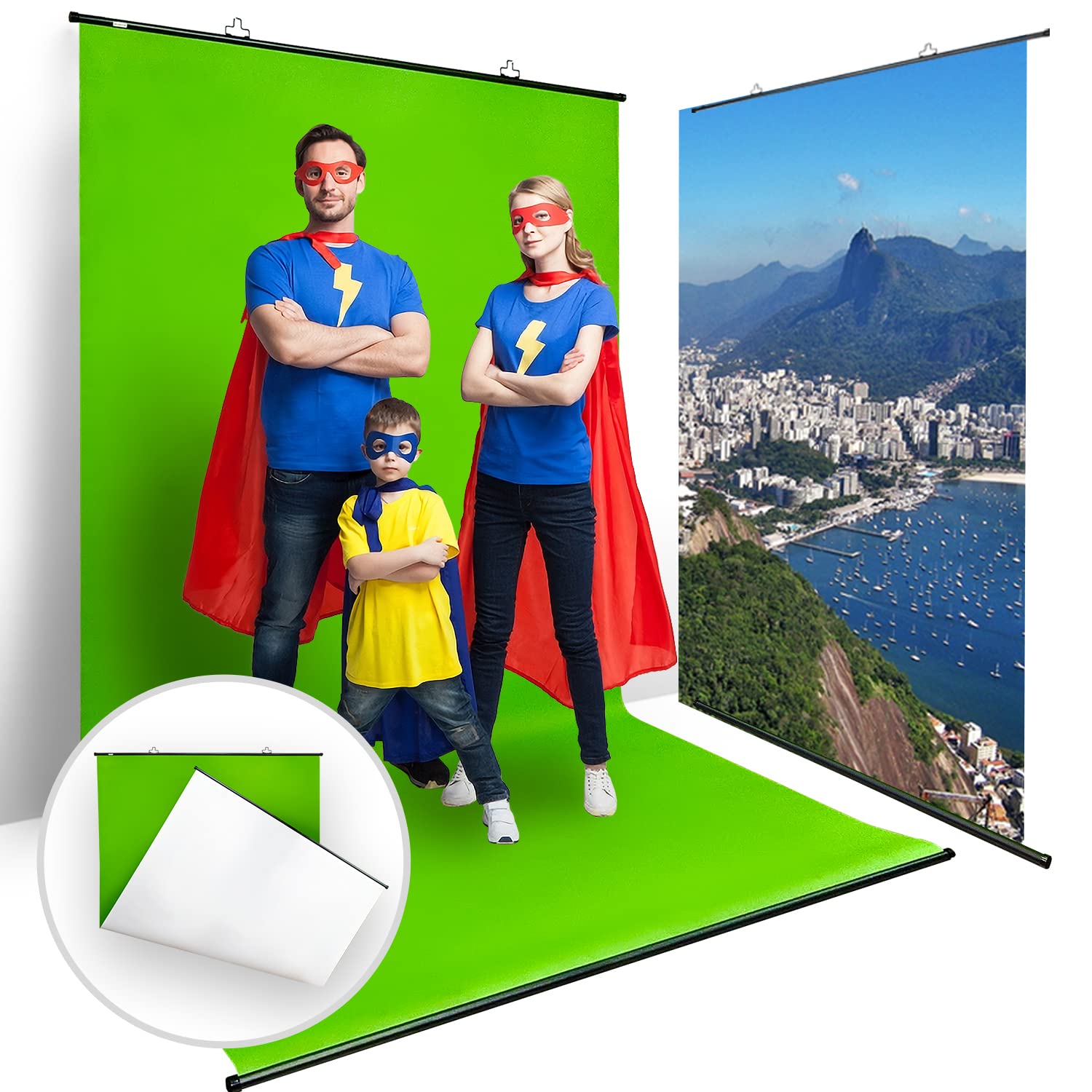 Amazon | eモンズ [インボイス対応！] プロジェクター 撮影用背景