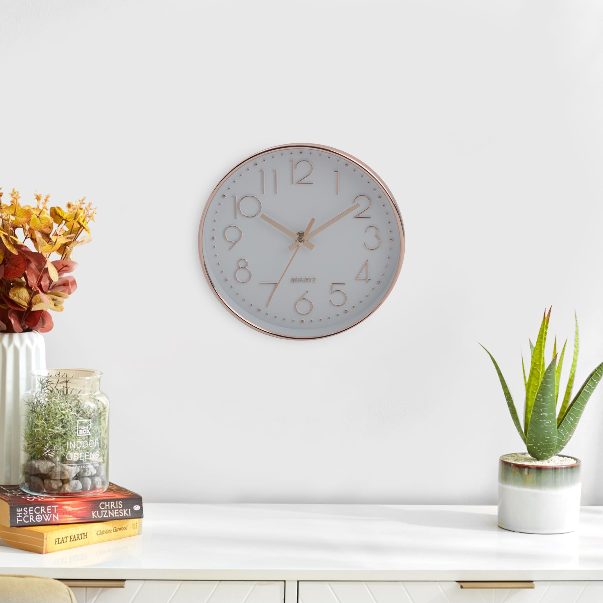 Home Centre Pacific Missle Wall Clock - 20cm (B0CBKB1LJP) Amazon Price History, Amazon Price Tracker