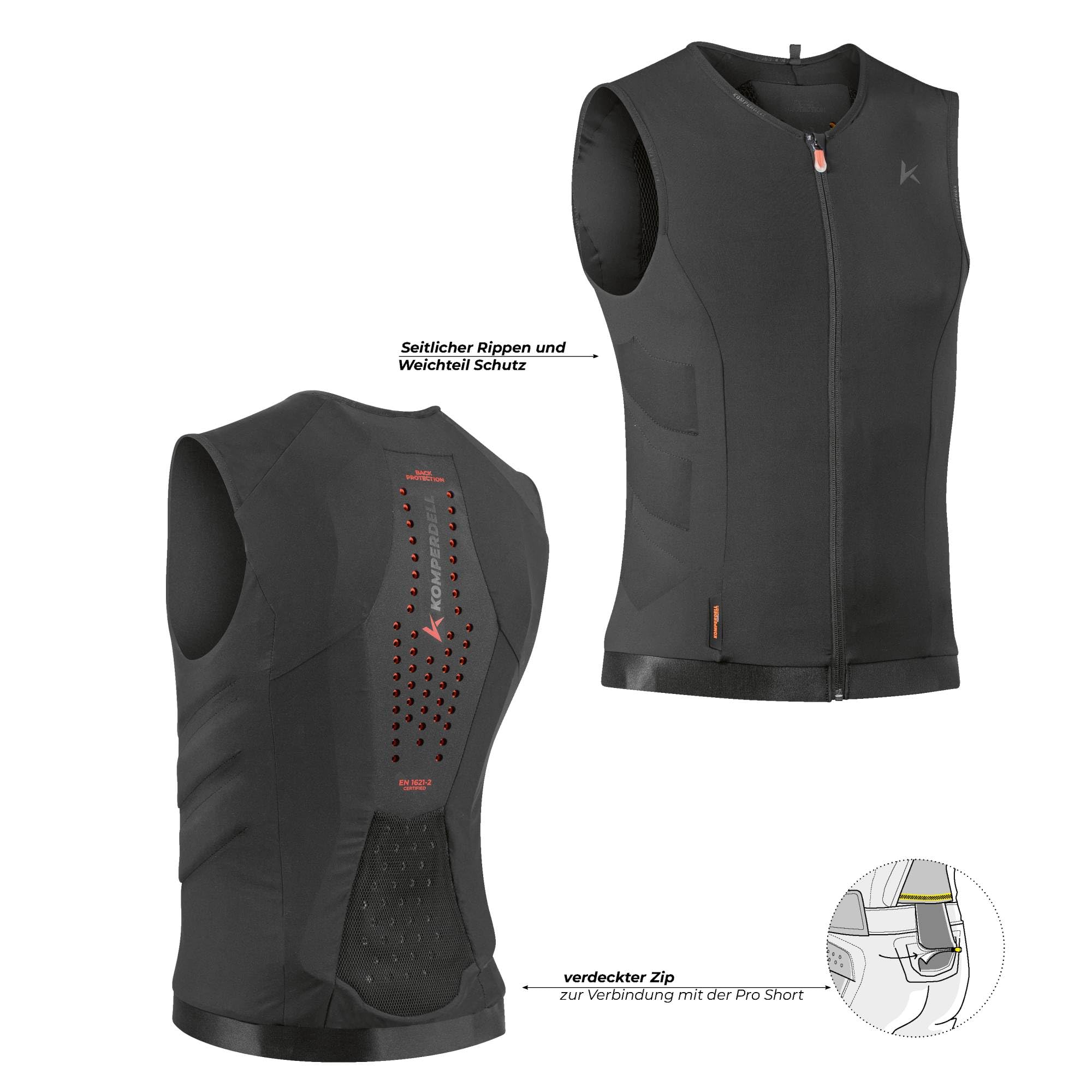 Komperdell Rückenprotektor ULTRAFLEX PRO Men