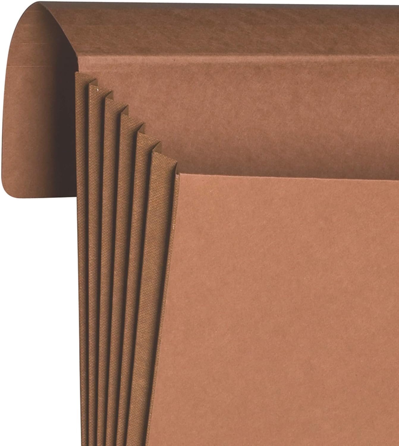 Smead Expanding File Wallet with Closure, 5-1/4" Expansion, Closure, Extra Wide Legal Size, Redrope, 10 per Box (71189) : Expanding Wallets : Office Products