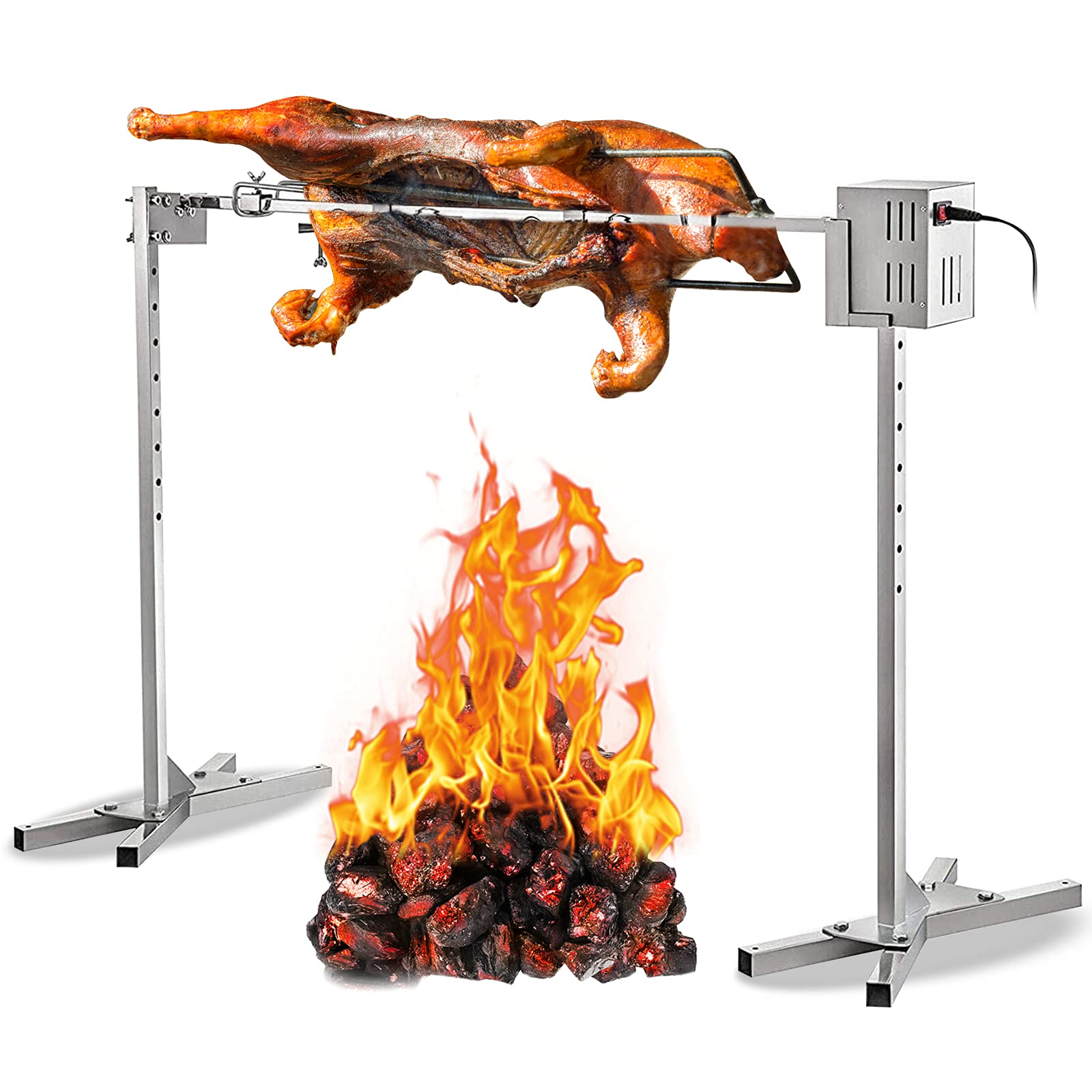Buy Electric Rotisserie Kit, 15W Pig Spit Rotisserie Grill, 51