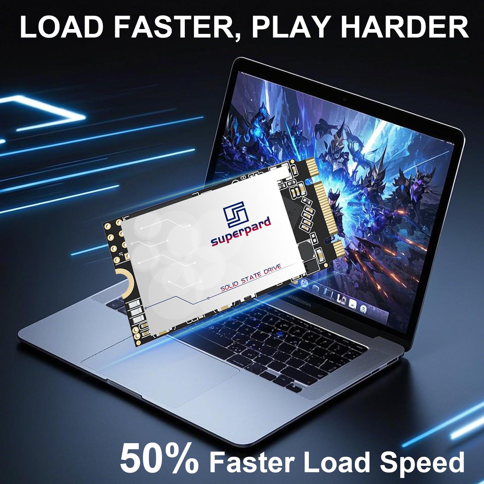 M.2 2242 SSD 128 GB wewnętrzny SATA, 3 wewnętrzne dyski SSD B+M M2 NGFF do laptopów stacjonarnych