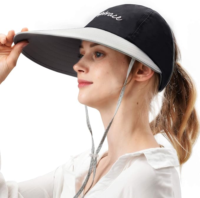 Women Large Wide Brim UV Protection 