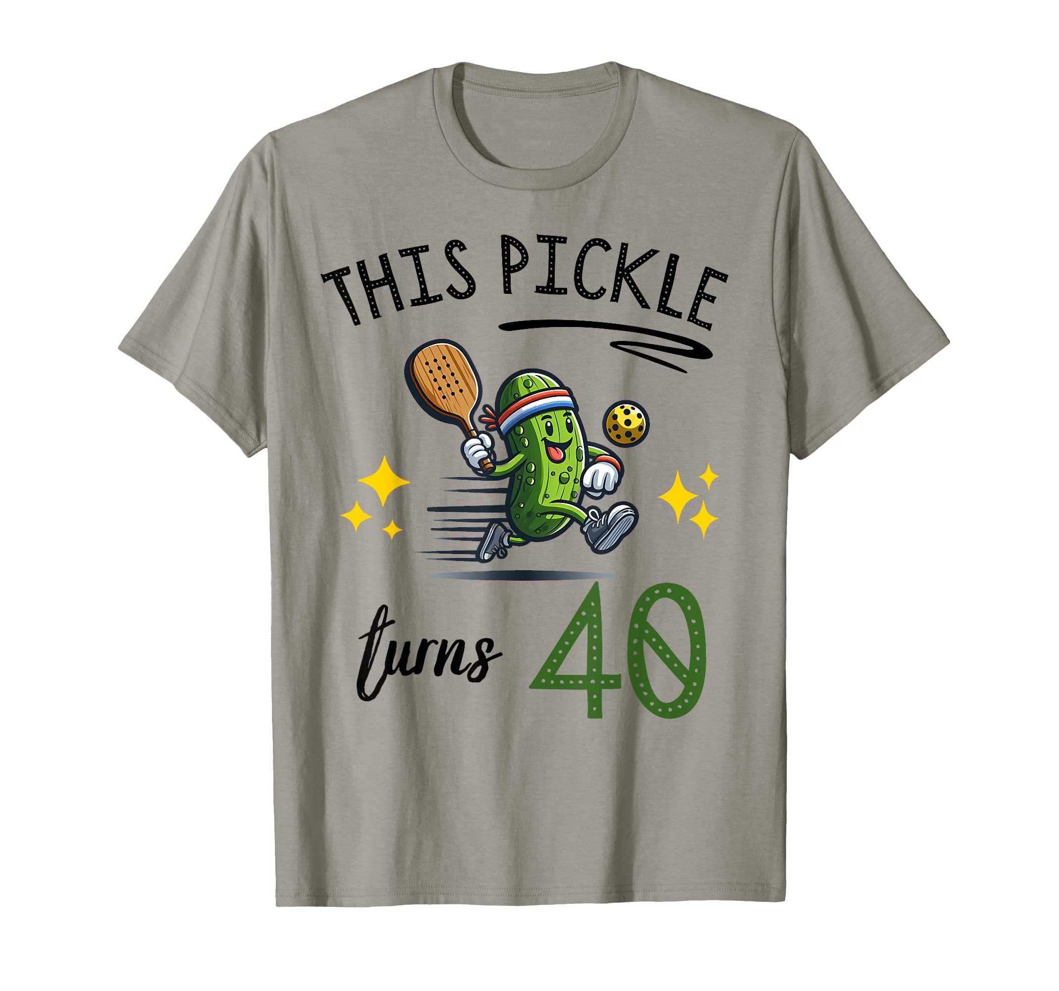 THIS PICKLE TURNS 40 PICKLEBALL 40th BIRTHDAY T-Shirt
