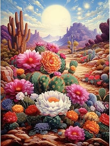 Acudotr Kits de pintura de diamantes para adultos, kits de arte de diamantes 5D para principiantes, kits de pintura de diamantes de taladro completo