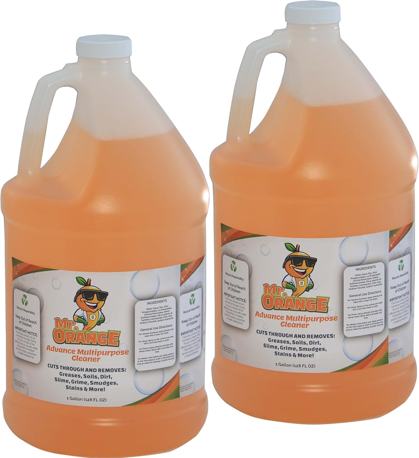 Mr. Orange Advance Multipurpose Cleaner (1 Gallon) : Health & Household