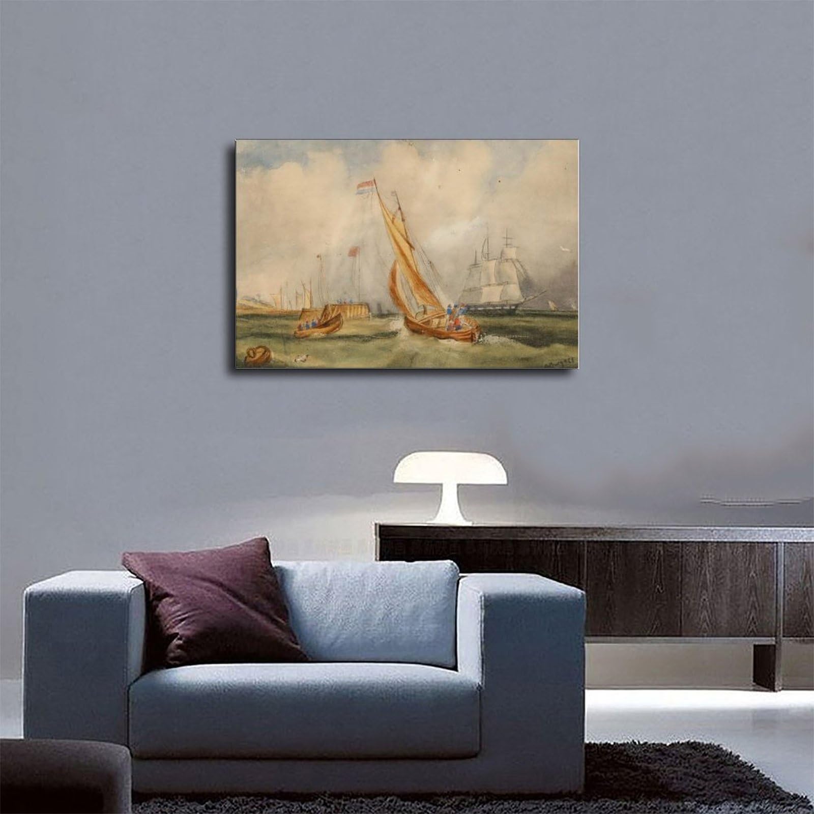 ANFOTCM A. Burgess plakat na płótnie sztuka ścienna dekoracja nadruk obraz obrazy do salonu sypialni dekoracja 20 x 30 cali (50 x 75 cm)