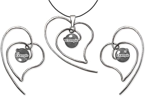 Miniatura 4 de Frosted Lime Green Sea Glass Spiral Heart 6mm Pendant in Steel, Copper, Bronze, Titanium, Sterling Silver, 14K Gold, Rose Gold, Handmade Valentine's