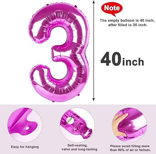 Vista 299 de Globos de números 0 de 40 pulgadas, globos negros de números para números 10, 20, 30, 40, 50, 60, 70, 80, 90, 100, globos de números 10, 20, 30, 40
