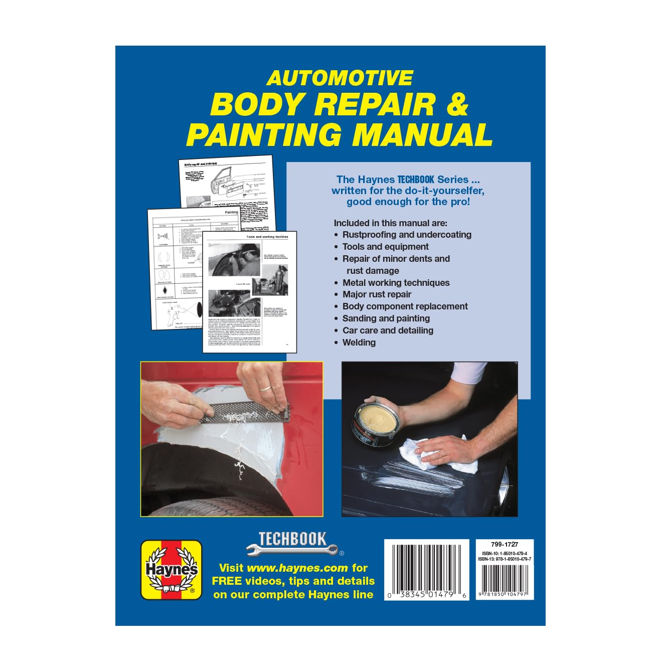 Automotive Body Repair & Painting Haynes Techbook (USA)