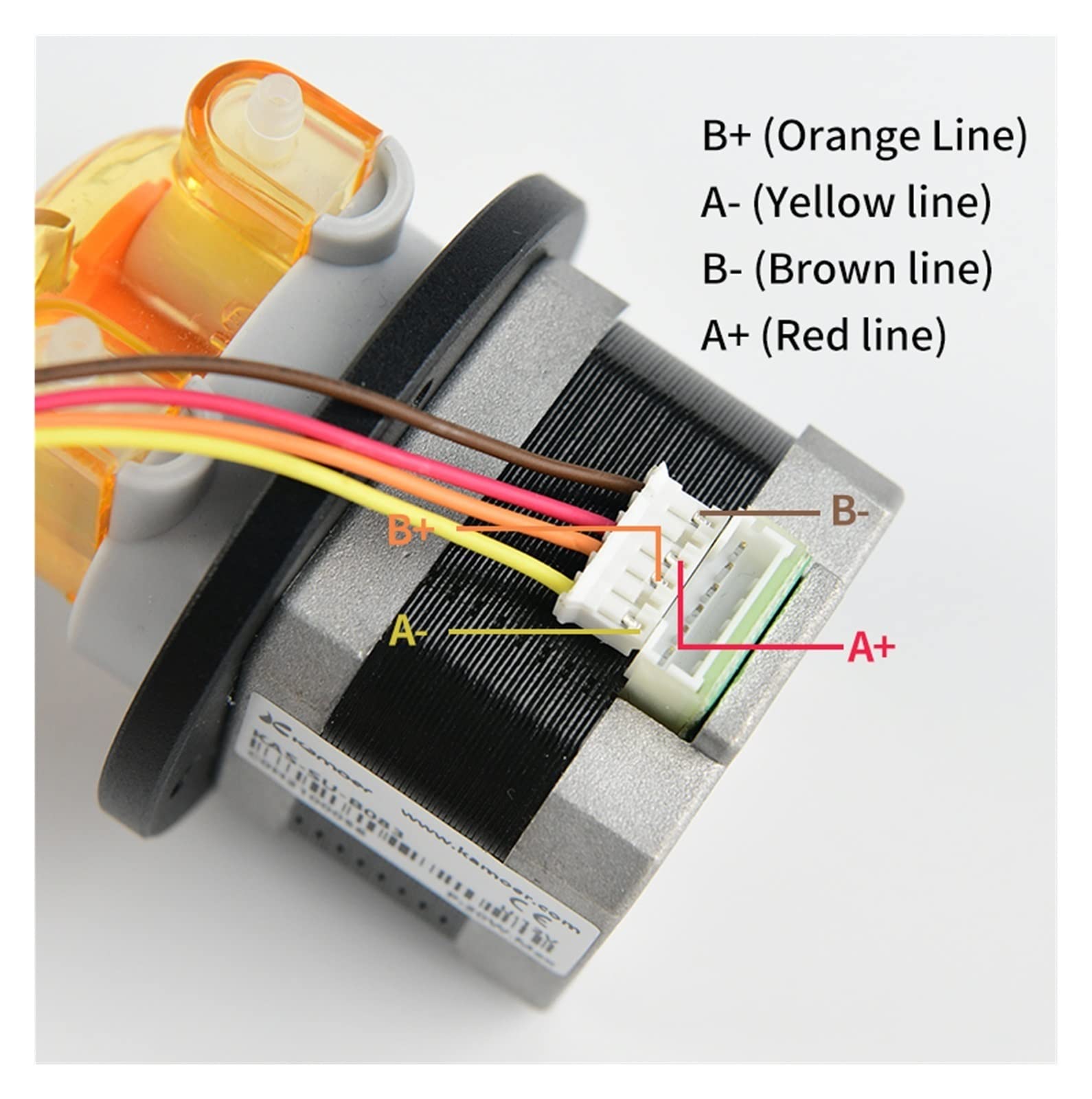 Pompe Péristaltique, Pompe péristaltique KAS 12V/24V avec moteur pas à 42, 3 ou 6 rotors et tube en silicone BPT for la sélection | S08,ST-24V-6 rotors