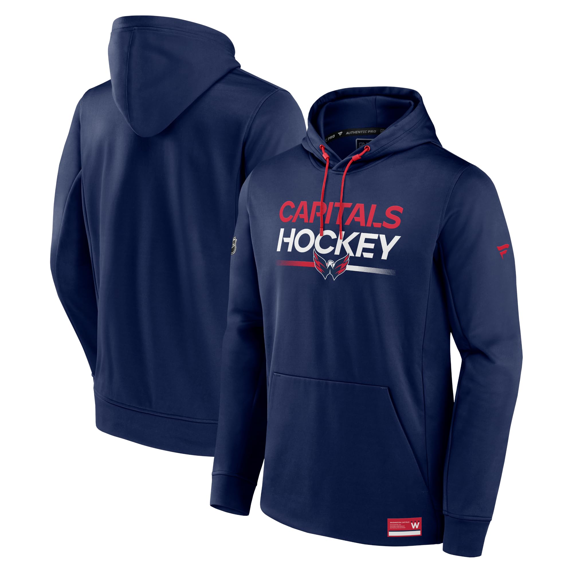 Fanatics NHL Washington Capitals Men's Hoodie, red, L