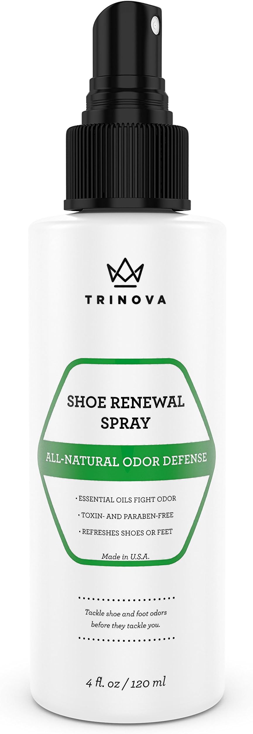 TriNova Natural Shoe Deodorizer, 4 oz