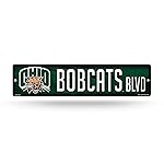 Rico Industries NCAA Ohio Bobcats 16-Inch Plastic Street Sign Dcor 3.75 x 16-