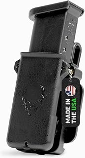 Alien Gear Single Mag Carrier - Magazine Holster - Convertible IWB/OWB Magazine Holster - Adjustable Cant & Retention - Compatible with Glock & Sig - Tactical Belt Mag Pouch - Made in USA - Alien Gear holsters