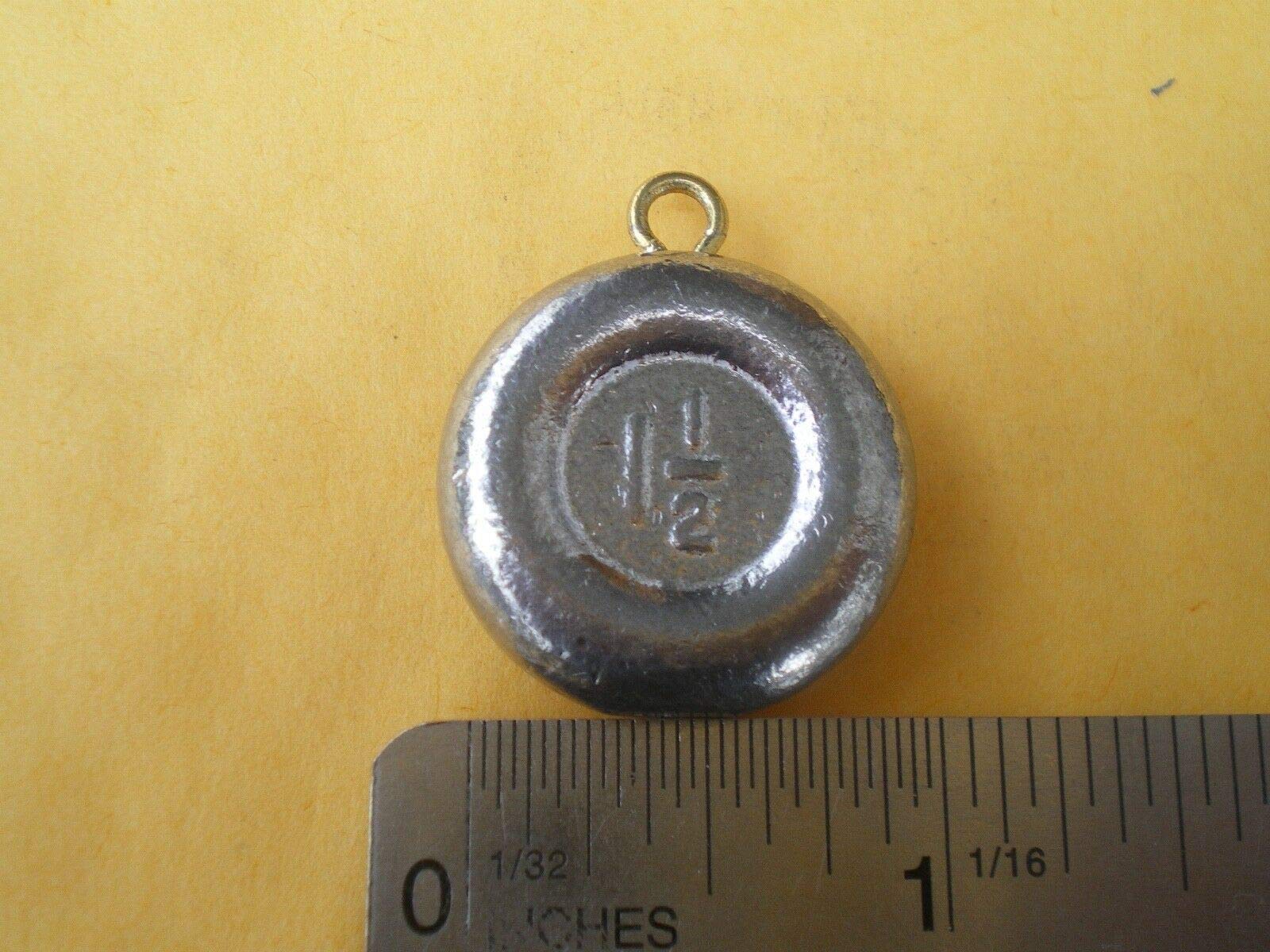 50 PCS. Coin River Fishing Sinker 1-1/2 OZ.