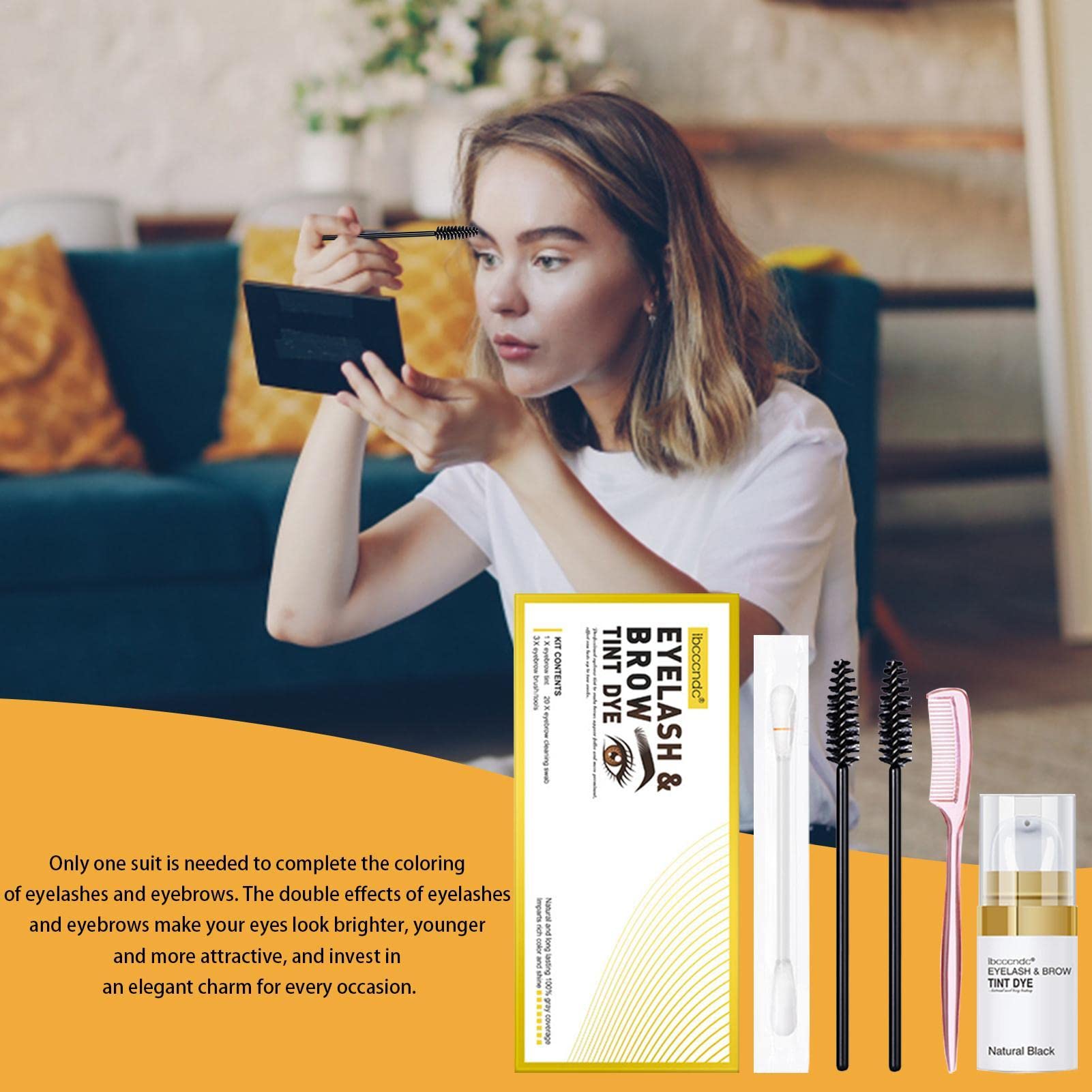 Amazon.co.jp: アイブロウカラーセット - ホームユースまつげパーマ