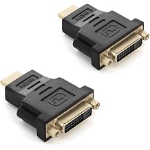 HDMI Male to DVI Female Adapter 2 Pack