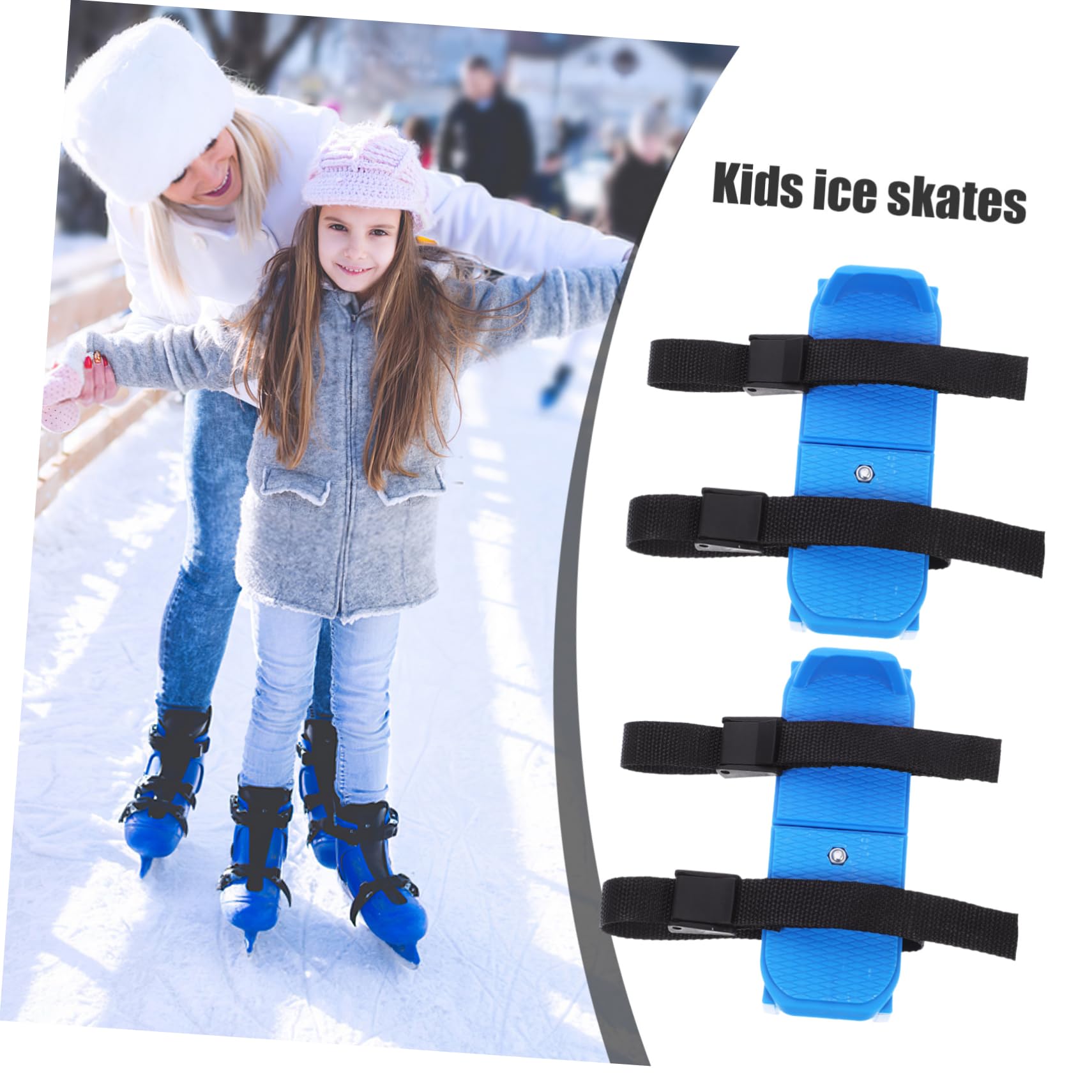 Happyyami 1 Paar Eislaufhilfe Schuhband Aus Kunststoff Für Kinder Doppelt