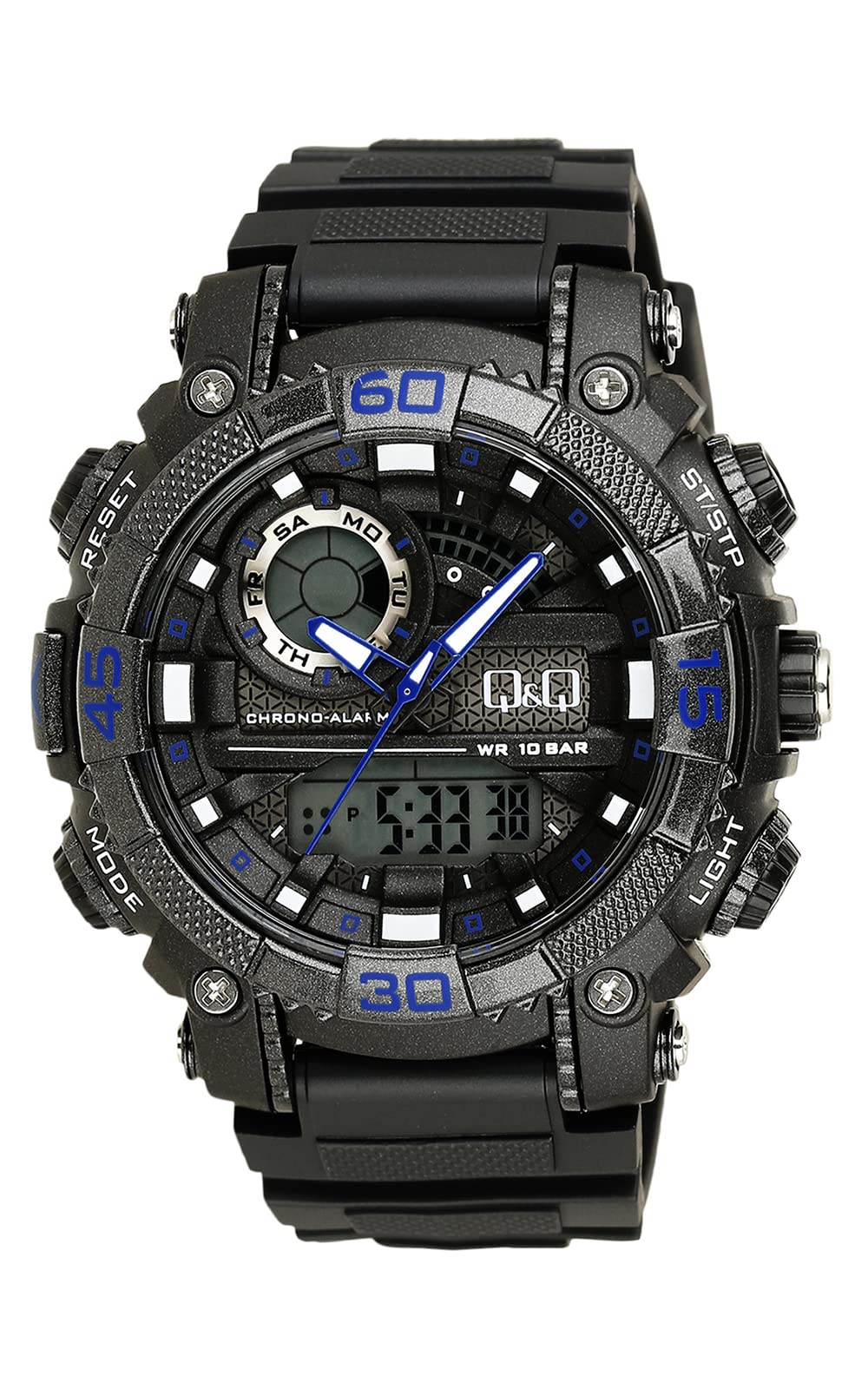Q&Q Ana-Digi Analog-Digital Clear Dial Mens Watch-GW87J012Y (B08KLMBB89) Amazon Price History, Amazon Price Tracker