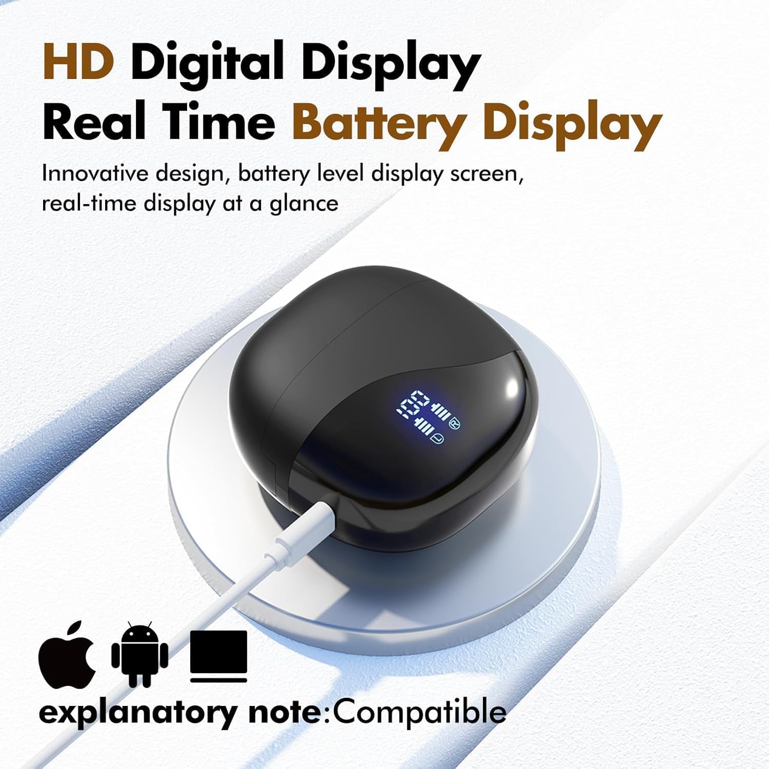 ai translator earbuds real-time translation earbuds 180 languages and accents two-way translation device for travel business and learning compatible with ios and android electroplated black