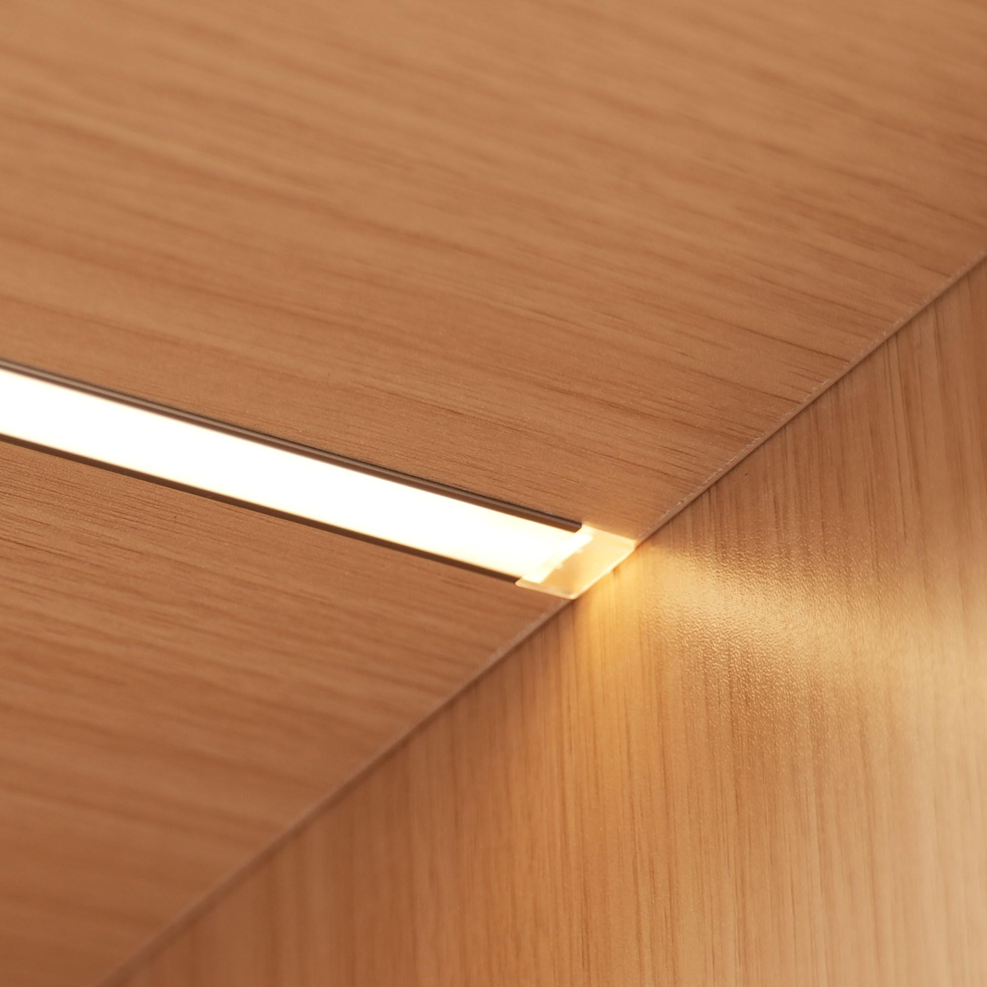 REXO Vetrina in vetro a LED, 62 × 32 × 160 cm, effetto rovere, striscia luminosa a LED, vetro temperato antipolvere, vetrina angolare con porta, libreria, vino e bagno