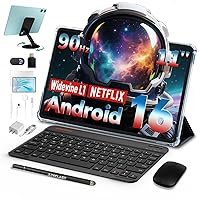 TECLAST P50 Tablet 11 Pollici 90Hz Tablets Android 16, 2.0GHz Octa